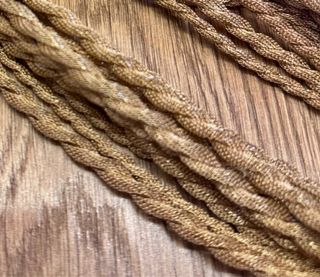 Collar Zara Dorado Trenzado