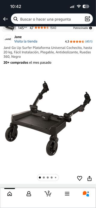 Patinete Jané Go Up universal