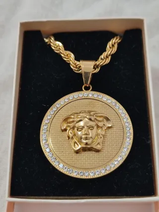 Colgante Medusa Versace con Cadena