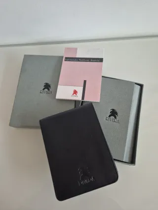 Cartera Rivera Hombre con Libreta Negra