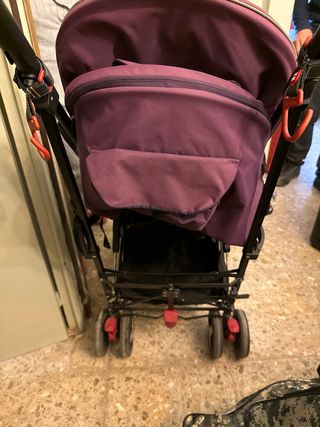 Carrito de bebé Silver Cross morado