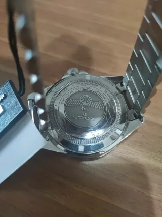 Orologio Automatico Edox Skydiver 70s Date