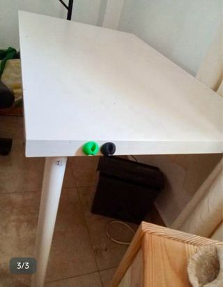 Mesa escritorio blanca Ikea