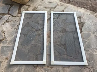 Mosquiteras correderas aluminio.