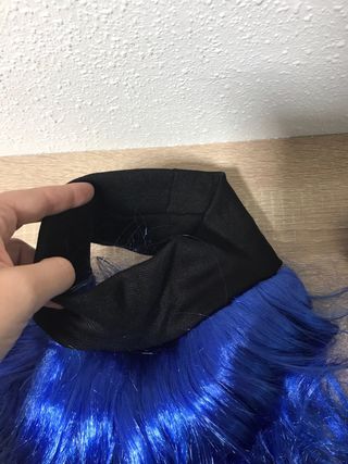 Lote disfraz animadora: Peluca, Pompones y Gafas