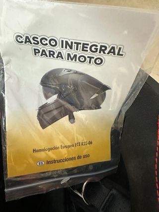 Casco Moto Motor Club Trophy Homologado XL