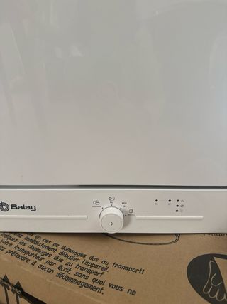 Lavavajillas compacto Balay 6 servicios