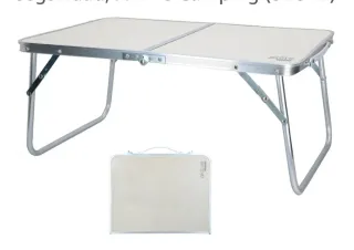 Mesa plegable aluminio y plástico