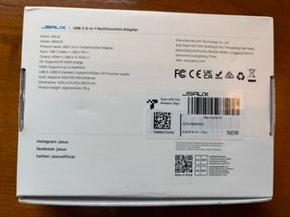 JSAUX 6 en 1 Estación de Acoplamiento