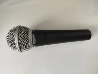 Micrófono Shure SM58 Plata