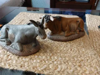 Belén: Mula y Buey 21 cm