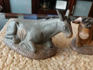 Belén: Mula y Buey 21 cm