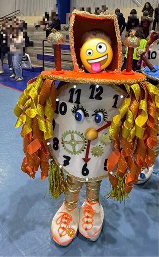 10 unidades Disfraz de Reloj Tik Tok