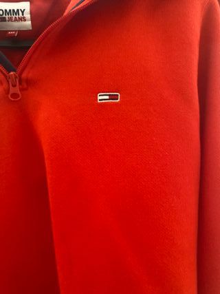 Sudadera Tommy Jeans Roja XXS