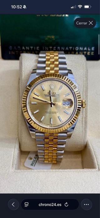 Rolex Datejust 41 2021 Acero y Oro
