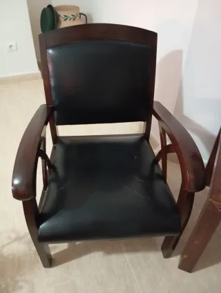 Conjunto 2 sillones y mesa auxiliar