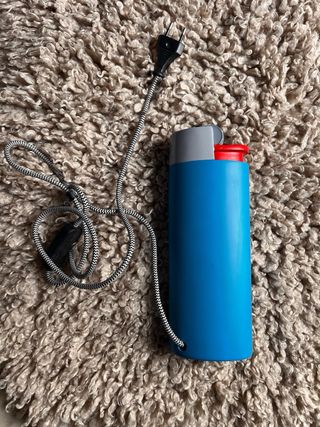 Lampada da tavolo Balvi Lighter Blu