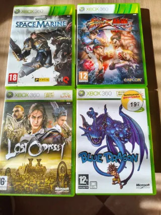 Lote 4 Juegos Xbox 360: Space Marine, SFxT, Lost O