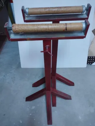 Caballetes con rodillo