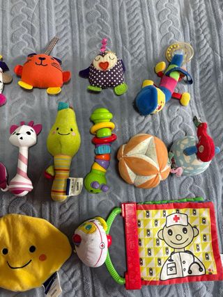 Lote Juguetes Sensoriales Bebé 0-6 Meses
