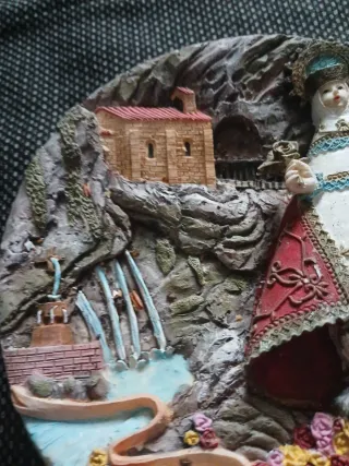 Virgen de Covadonga Cerámica