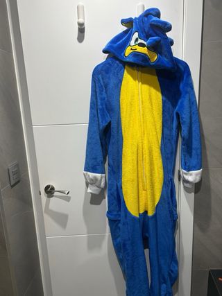 Disfraz Sonic Adulto Talla S