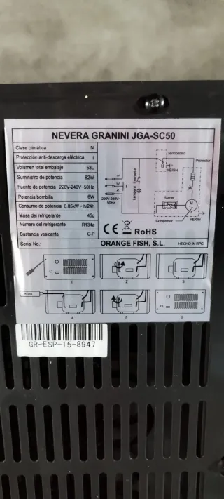 MINI NEVERA GRANINI – MÁS FRÍA QUE TU EX