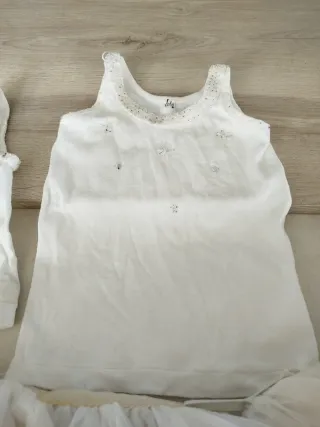 Disfraz bailarina blanco