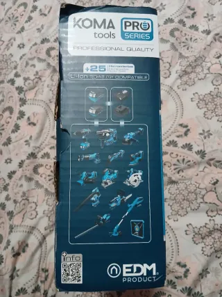 Taladro Atornillador Koma Pro 20V Li-Ion