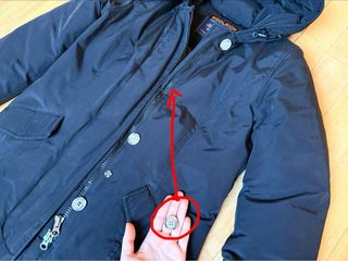 Parka Woolrich Donna Taglia XS Nero