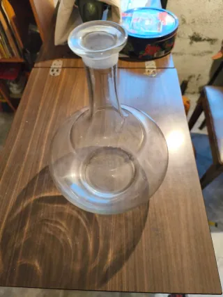 Decantador de vino vintage