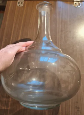 Decantador de vino vintage