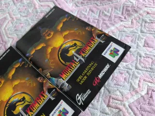 Manual Mortal Kombat 4 Nintendo 64