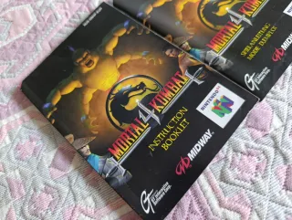 Manual Mortal Kombat 4 Nintendo 64