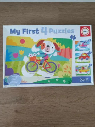 Puzzles Educa 4 piezas +24 meses