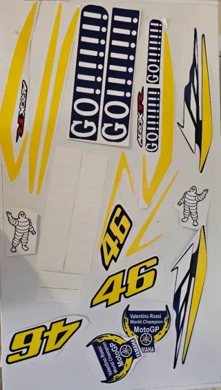 Pegatinas Yamaha aerox Valentino Rossi 46 MotoGP