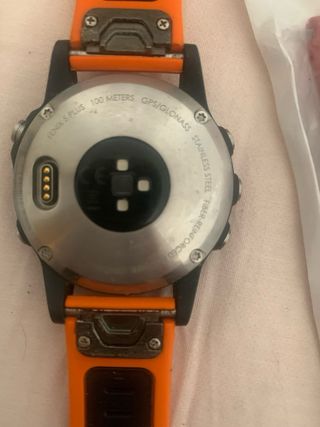 Garmin Fenix 5 Plus Naranja/Plata