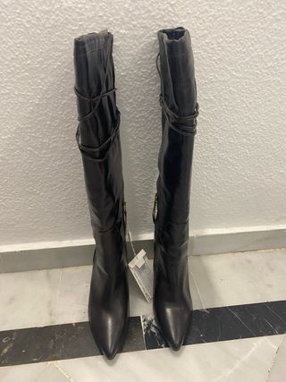 Botas altas piel marrón Pedro del Hierro
