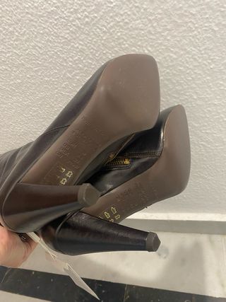 Botas altas piel marrón Pedro del Hierro