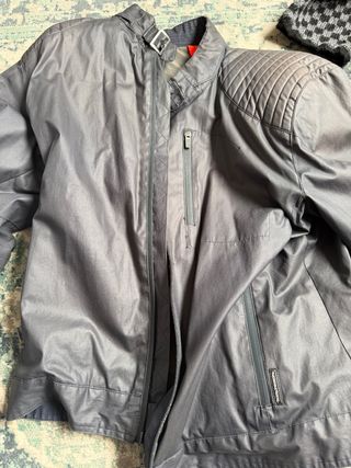 Chaqueta Tucano Urbano Moto Scooter Gris