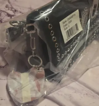 Bolso Desigual Mickey Negro con Tachuelas