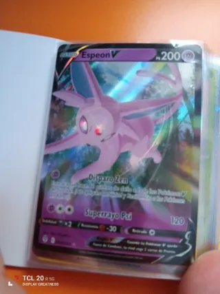 Mini Álbum Pokémon + Carta V + Reverses