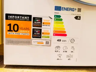 Impecable Lavadora Indesit Clase A, 9K