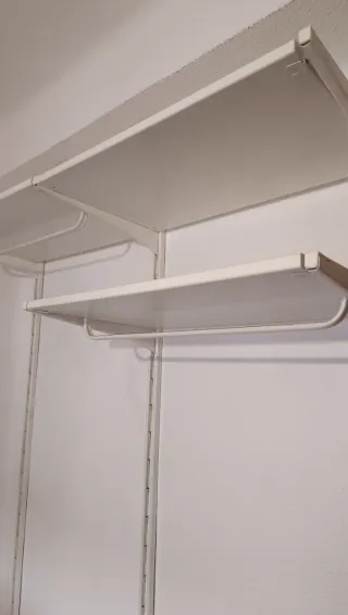 Estantería IKEA ALGOT Blanca