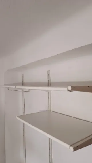 Estantería IKEA ALGOT Blanca