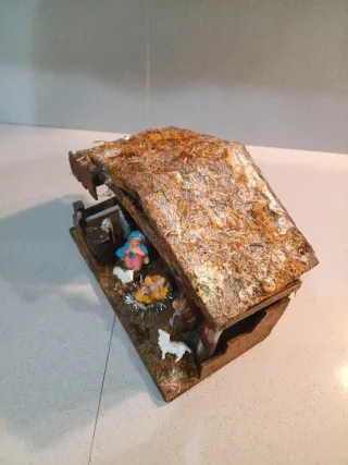 Presepe Natale con statuine