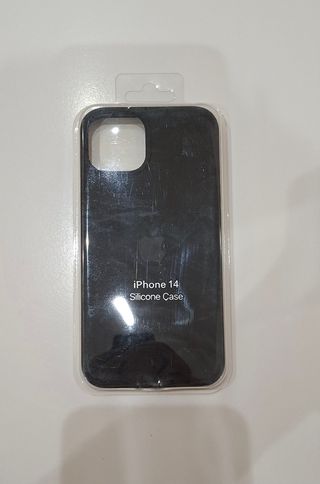 Funda iPhone 14 Apple Silicona Negra
