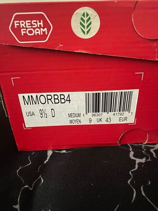 Zapatillas New Balance Fresh Foam Azul Talla 43