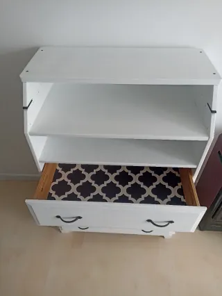 Cajonera cambiador bebe