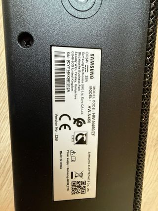 Barra de Sonido Samsung HW-N450 Negra